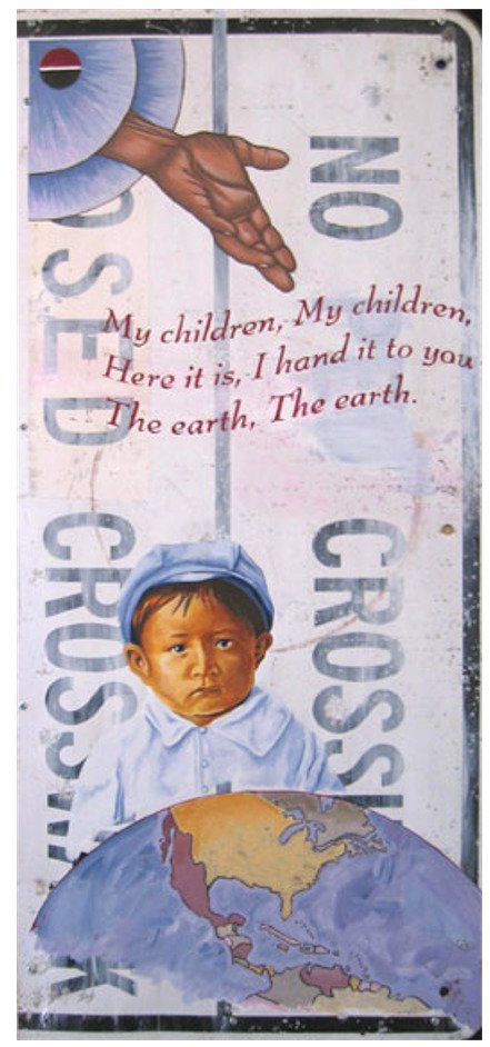 MEREDITH America God Gives the World to Arapaho Children