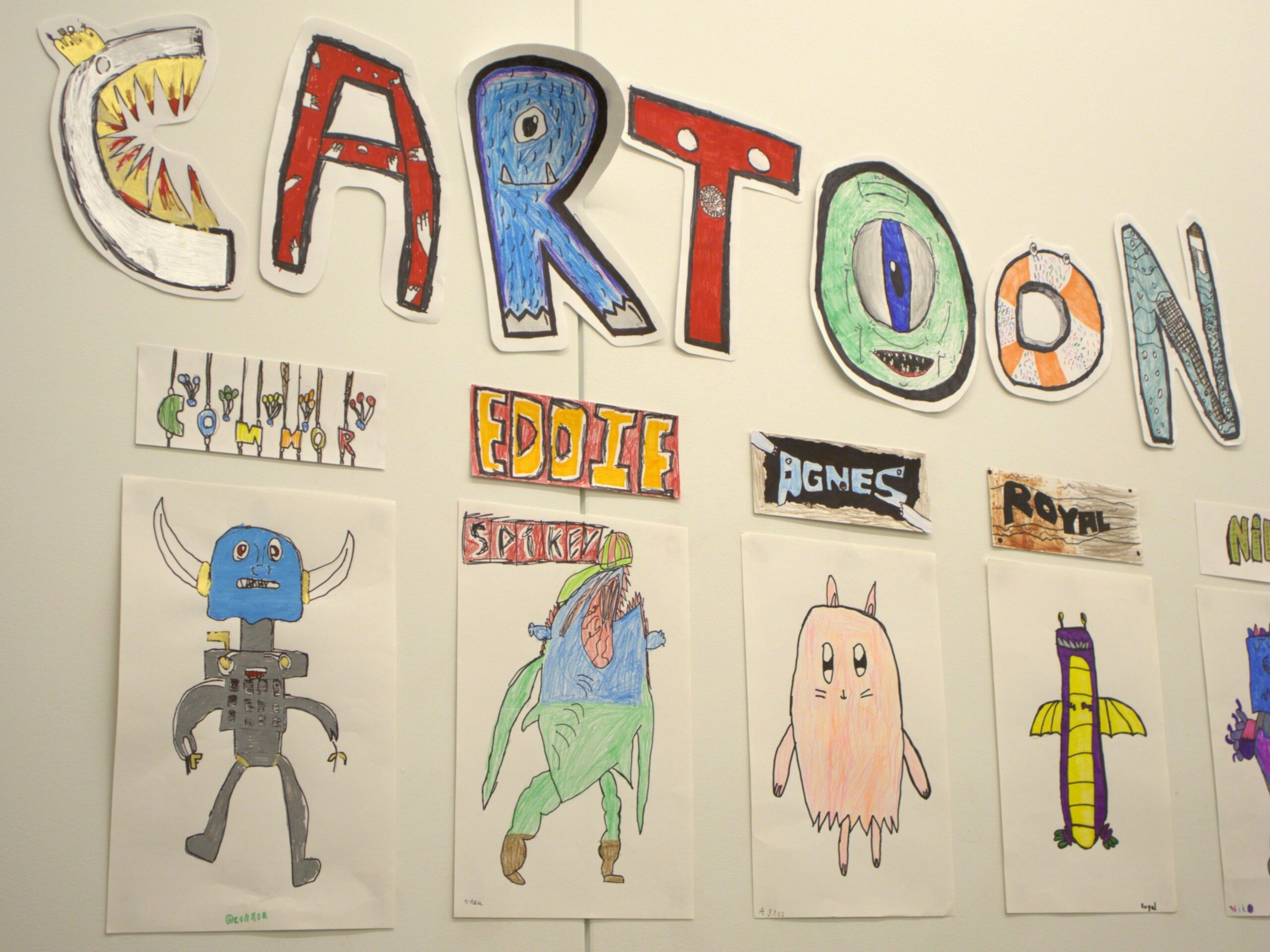 Monster Mania Cartoon Design