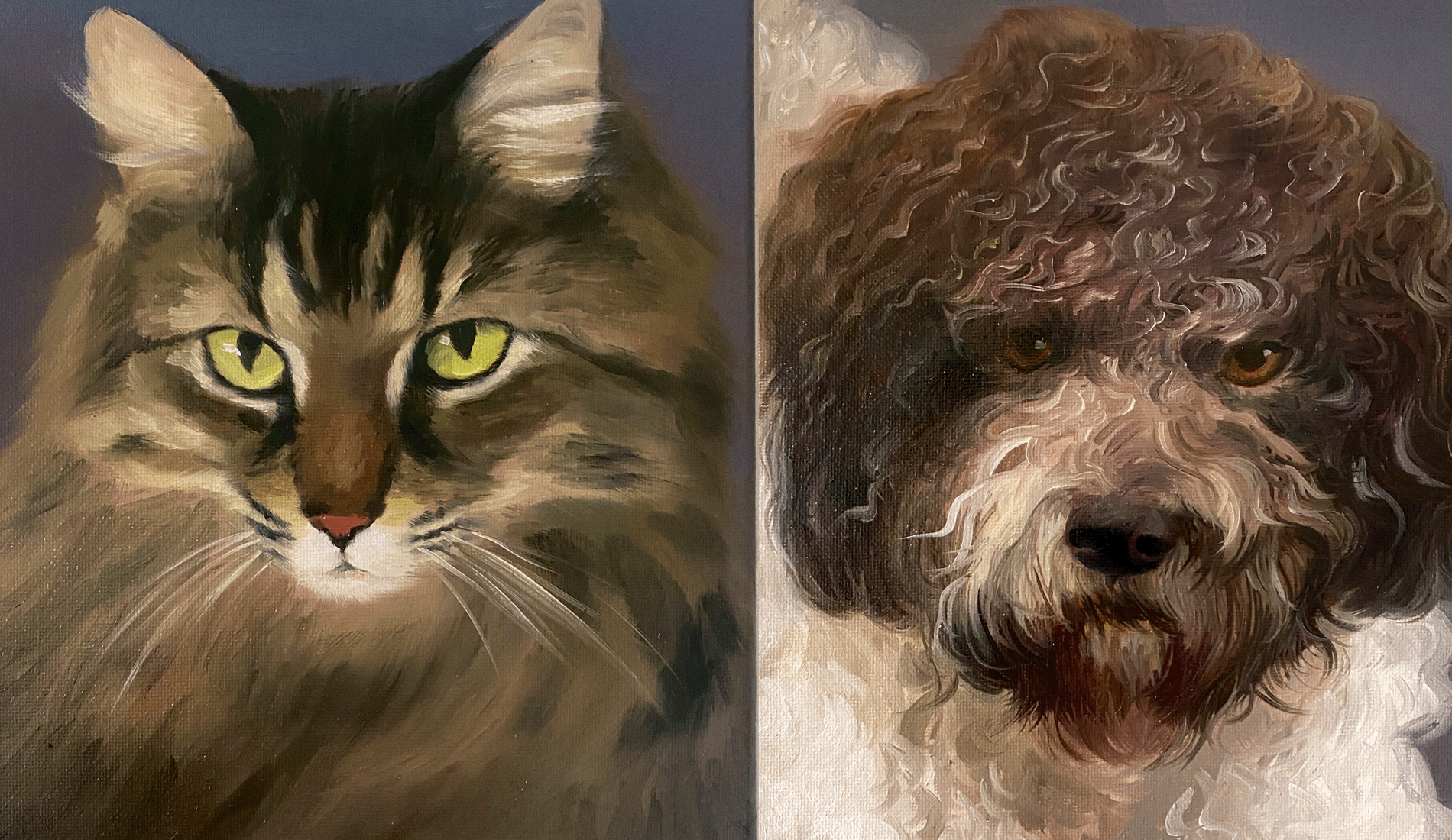 Paint Pet Portraits Because Pets Are Better Than People