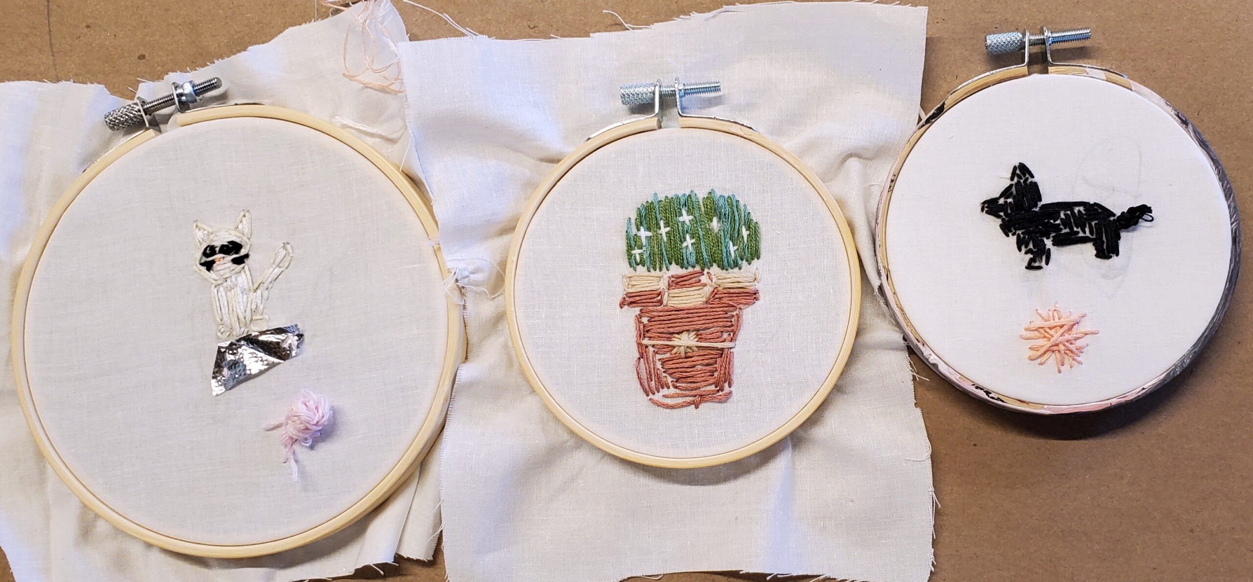 Purr-fect Stitches: Embroidery Camp