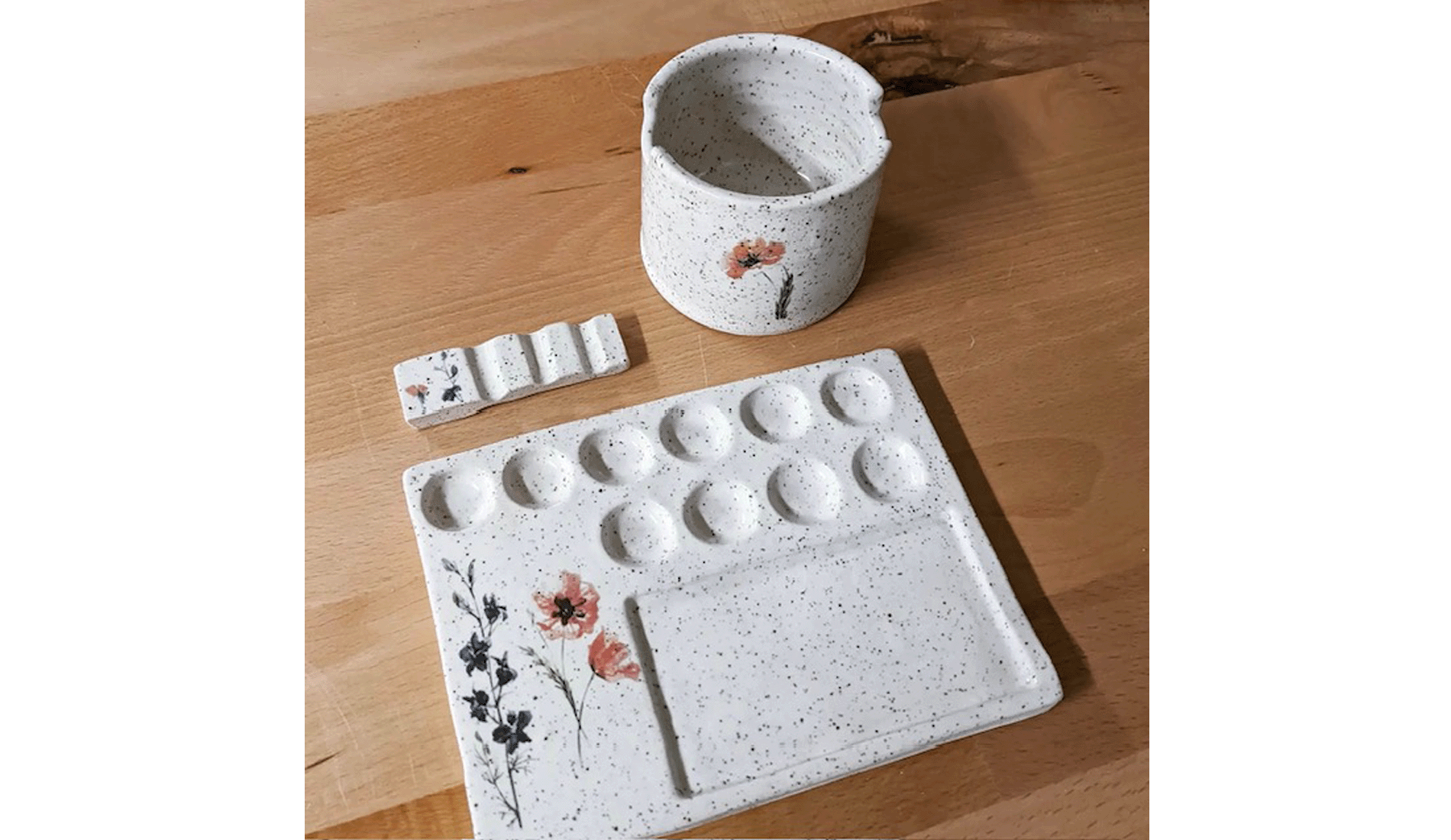 Ceramic Paint Palette