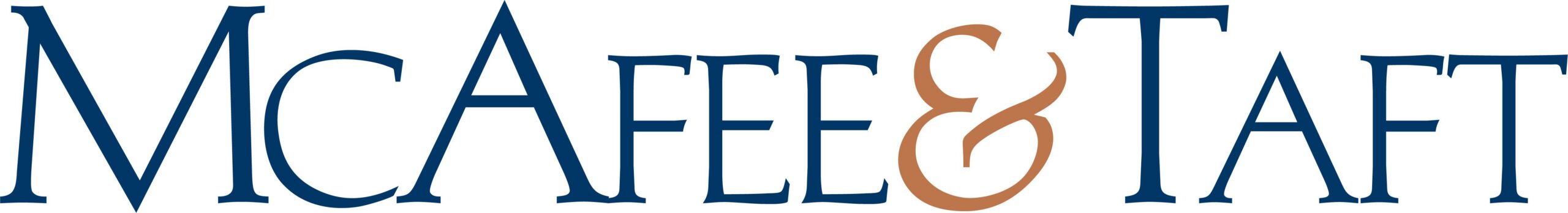 Logo for McAfee & Taft